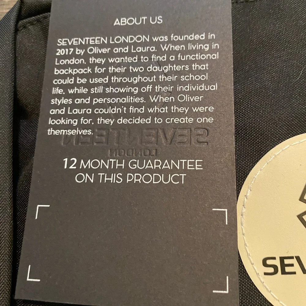Seventeen Backpack NIB‎